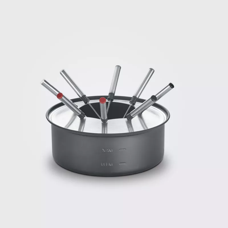 Parrilla raclette Severin RG 2347 8 personas 1400 W negra