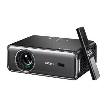 Proyector Aurzen Eazze D1 Pro — proyector LED compacto para hogar/oficina, modelo AU-PJ-AD001P-EUDG0