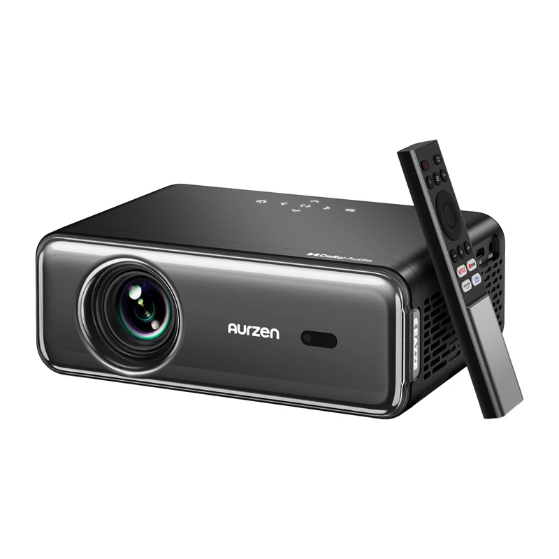 Proyector Aurzen Eazze D1 Pro — proyector LED compacto para hogar/oficina, modelo AU-PJ-AD001P-EUDG0