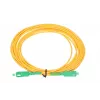 Cable de conexión de fibra óptica Extralink SC/APC–SC/APC monomodo G.652D 3 mm simplex, 1 m