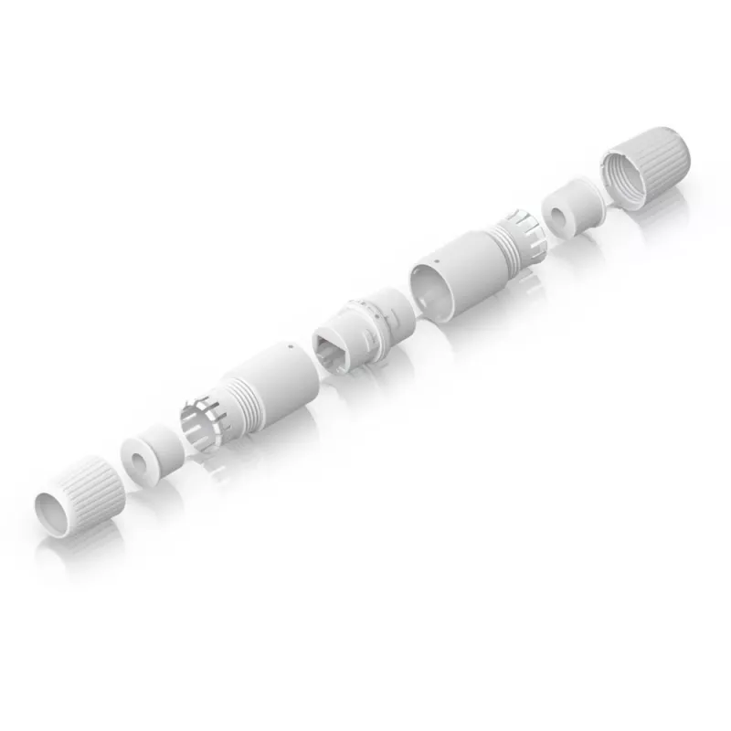 Ubiquiti UACC-RJ45-Coupler-C6A-Outdoor Plano blanco RJ-45 2 uds.