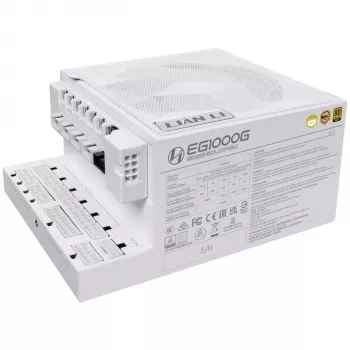 Fuente de alimentación Lian Li EDGE GOLD 1000, 1000 W, 80 PLUS Gold, ATX 3.1, PCIe 5.1, hub USB