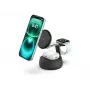 Cargador de interior Belkin UltraCharge Pro 25W Qi2 3en1 Cargador magnético Charcoal