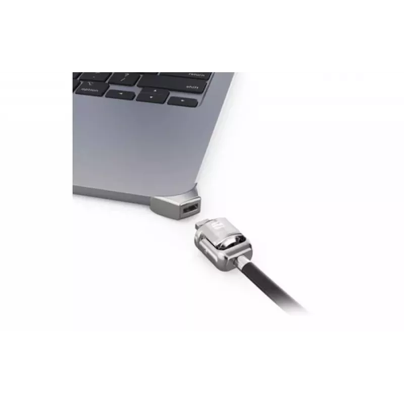 Candado para portátil Compulocks Ledge para MacBook Air 13 pulgadas M2 y M3 plata