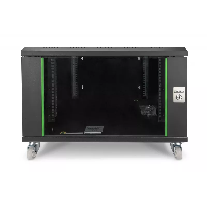 Ruedas con cerradura Digitus DN-19 CASTOR-WM para armarios de montaje en pared