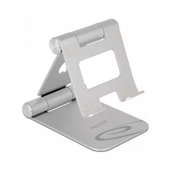 Soporte activo DeLOCK 18433 para tablet/UMPC plateado uso de escritorio