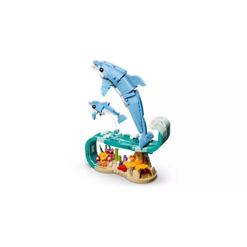 LEGO CREATOR 3 EN 1 31385 Animales marinos: Delfines preciosos