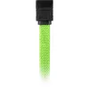 Cable SATA Sharkoon SATA 3 0,6 m 7 pines negro verde