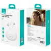 Auriculares Bluetooth Usams TWS E02 ANC+ENC blancos