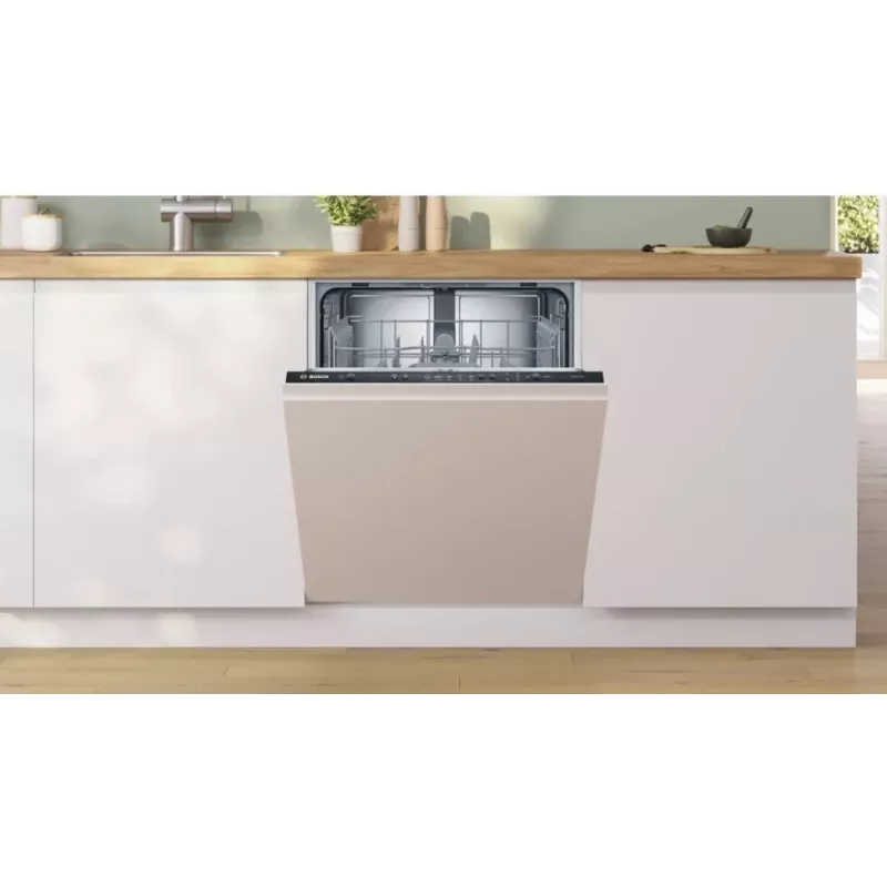 Lavavajillas integrable Bosch SMV25AX07F, 12 cubiertos, 46 dB, 60 cm totalmente integrado