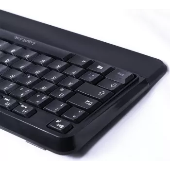 LogiLink – Conjunto teclado y ratón – Inalámbrico – 2,4 GHz – Alemán