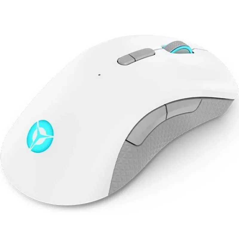 Ratón gaming Lenovo Legion M600 RF inalámbrico + Bluetooth + USB Type-A, ambidiestro, 16000 DPI, 9 botones, recargable