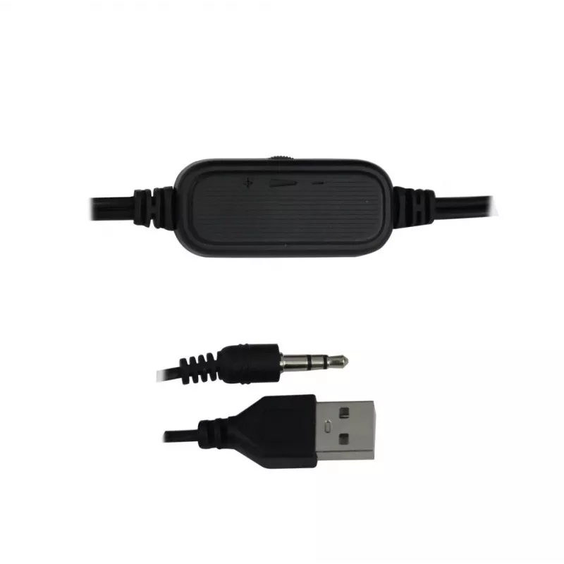 Esperanza EGS106 Rainbow Nortec altavoces 2.0, 6 W (2x3 W), alimentados por USB, minijack de 3,5 mm, LED RGB, negros