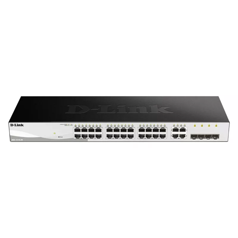 D-Link DGS-1210-28 Switch gestionado L2/L2+ 1U negro