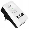 Caja de protección contra sobretensiones Eaton Protection Box 1 FR — 1 toma Type-E, 220–250 V, 16 A, 4000 W, negra, compacta