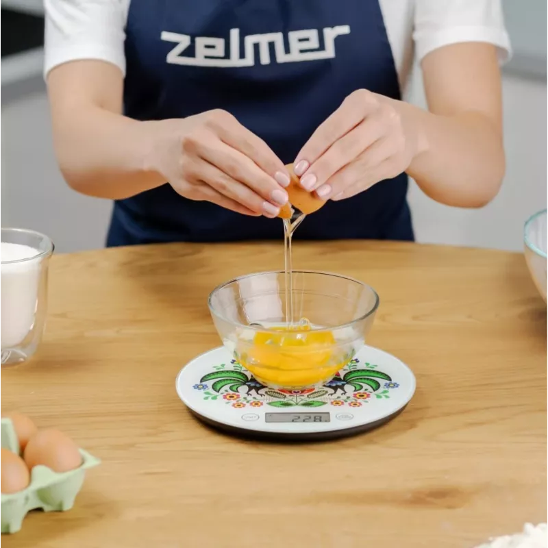Báscula de cocina Zelmer ZKS1611 Koguty