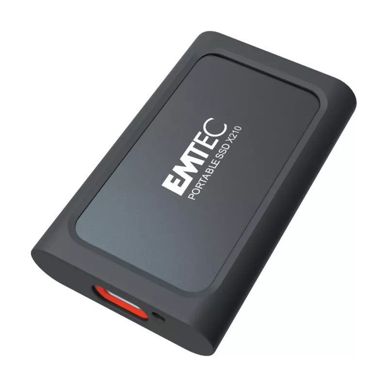 Emtec X210 ELITE 2 TB USB Type-C 3.2 Gen 2 (3.1 Gen 2) negro, rojo
