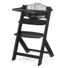 Cojín para la trona kinderkraft ENOCK – negro y blanco