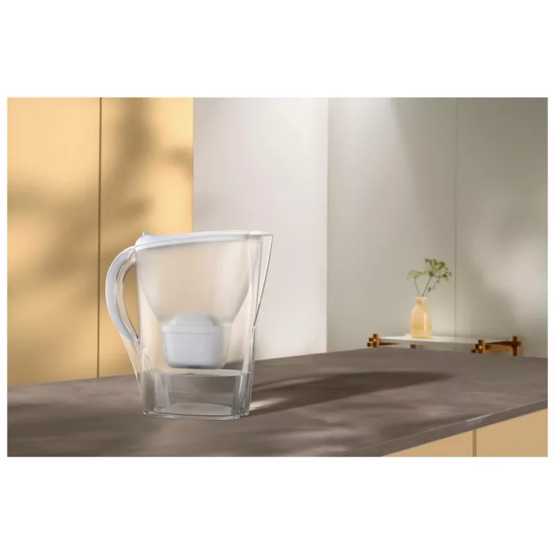 Brita Marella XL jarra + 4 cartuchos Maxtra (Blanco)