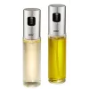 GEFU NEVA dispensador de aceite/vinagre 0,1 l botella vidrio, plástico, acero inoxidable acero inoxidable, transparente