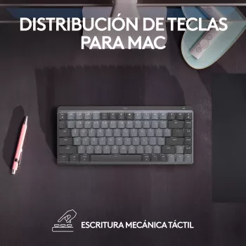 Teclado inalámbrico Logitech MX Mechanical Mini Tenkeyless Bluetooth