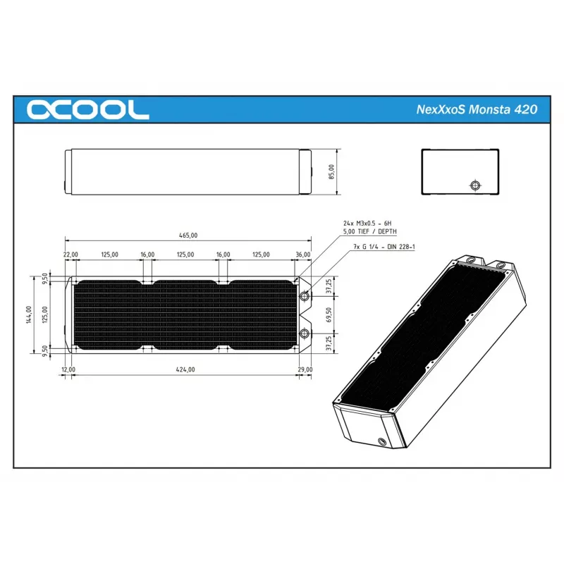 Disipador Alphacool NexXxoS Monsta