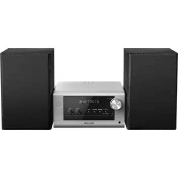 Panasonic SC-PM704 - microcadena - 80 W (total) - plata (SC-PM704EG-S)