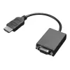 Lenovo HDMI / VGA 0.2 m negro