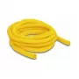 DeLOCK Funda de malla autoadhesiva resistente al calor 5 m x 10 mm amarillo