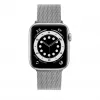 Correa de malla FIXED para Apple Watch 38/40/41 mm — FIXMEST-436-SL Plata, acero inoxidable milanés, ajustable