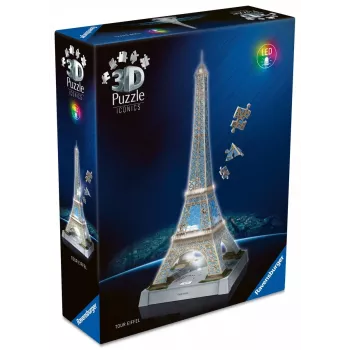Puzle 3D Torre Eiffel