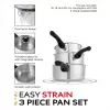 Russell Hobbs RH00542EU7 Easy Strain juego de 3 cazos