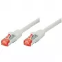Tecline exertis Connect - Cable de red - RJ-45 (M) a RJ-45 (M) - 3 m - Cable SSTP - CAT 6 - Libre de halógenos - gris (71503)