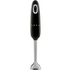 Batidora de brazo Smeg HBF03BLEU — 700 W batidora de mano, vaso de 1,4 L, cuchilla de acero inoxidable, negro