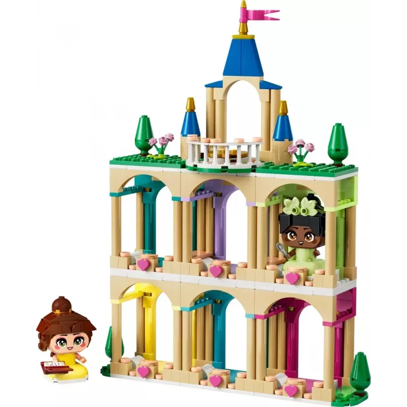 LEGO DISNEY 43291 Mini Bella y Tiana con castillo