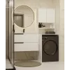 Armario de lavadero top e shop POLA MULTI para lavadora - blanco