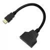 Divisor de vídeo HDMI Savio AK-77 60Hz Negro