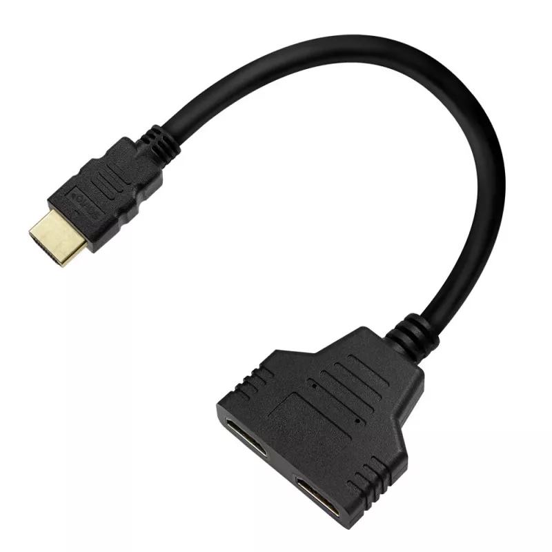 Divisor de vídeo HDMI Savio AK-77 60Hz Negro