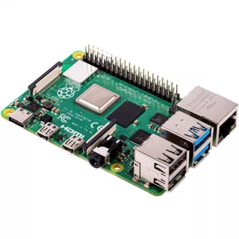 Raspberry Pi 4 Model B - ordenador de placa única - Broadcom BCM2711 / 1.5 GHz - RAM 2 GB - 802.11a/b/g/n/ac, Bluetooth 5.0 (Raspberry-PI-4-2GB)