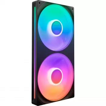NZXT F280 RGB Core 140mm ARGB PWM Pack de 2 Negro