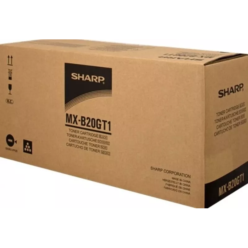 Sharp MXB20GT1 Cartucho de tóner 1 ud. Original Negro
