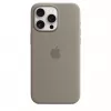 Funda de silicona con MagSafe para iPhone 15 Pro Max – clay