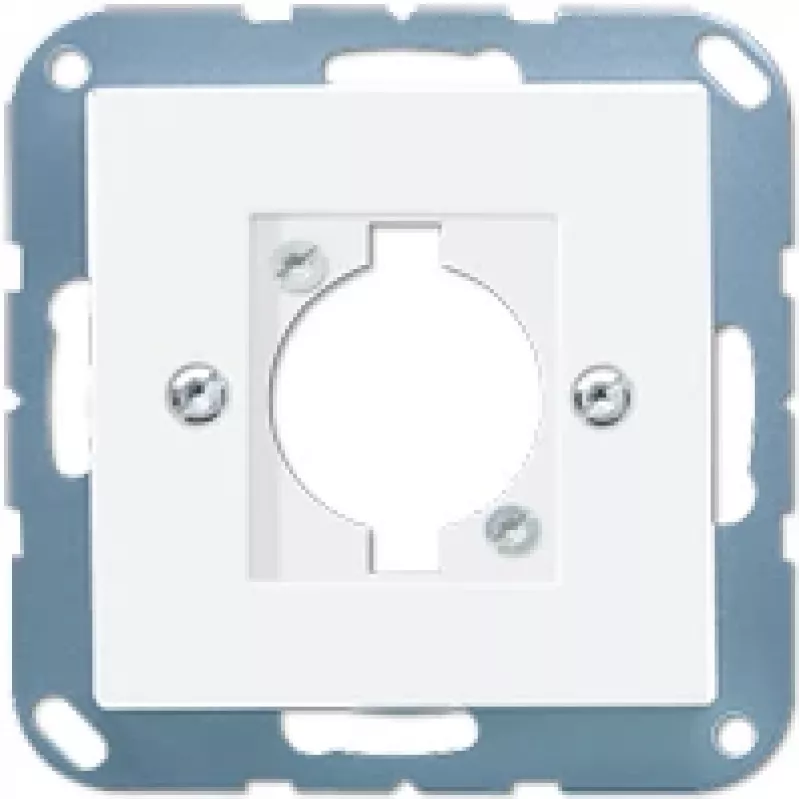 Módulo de interruptor de pared Jung A 568-1 BF WW, blanco, termoplástico, diseño convencional