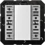Emisor de pared JUNG FM A 5001 M — radio 1 canal, DC/AC 3V, negro