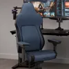 Silla gaming Thunder X3 TEGC-2071101.B1 — ergonómica, azul moderna, altura ajustable e inclinable