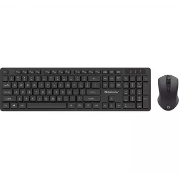 Conjunto de teclado y ratón inalámbricos DEFENDER C-993 RF 45996 — conexión RF, diseño compacto