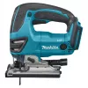 Makita DJV180ZX LXT 18 V sierra de calar pendular a batería, péndulo de 3 niveles, 0–2600 carreras/min, sin batería, con hojas