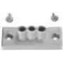 Set de montaje de gestión de cables de mesa Bachmann Easy-Desk 2B, negro, modelo 930.029