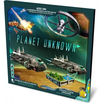 Planet Unknown - Nuevos planetas y corporaciones, expansión de juego de mesa