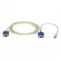 Blackbox Servswitch EC cable de servidor USB - VGA, USB, 3M